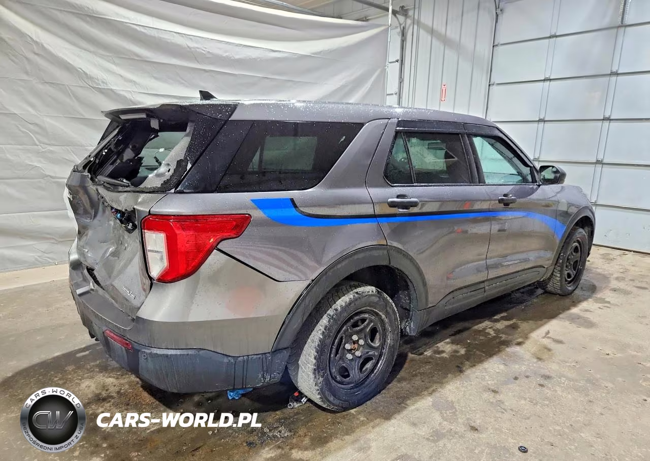2022 Ford Explorer Police Interceptor VIN:1FM5K8AB2NGA00140 - 3