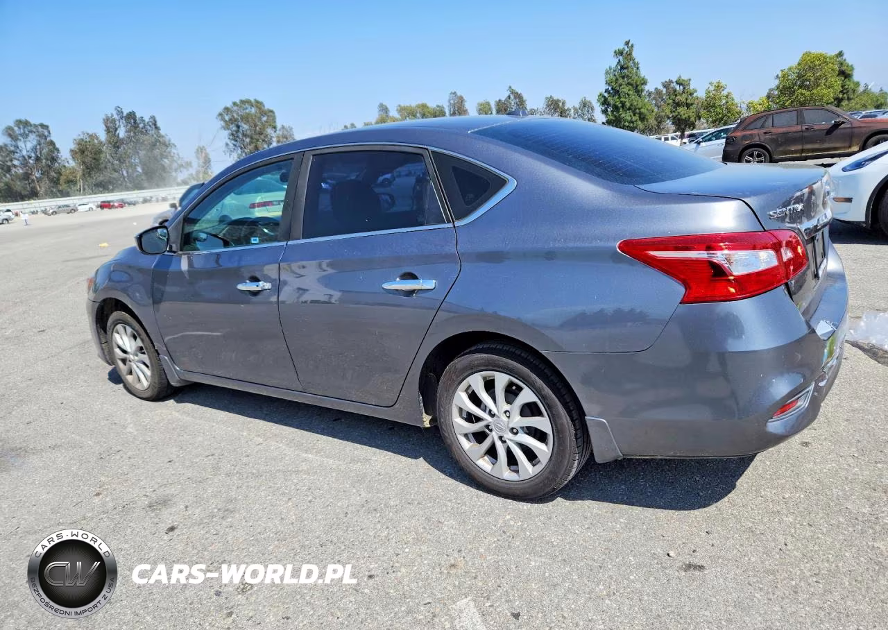 2018 Nissan Sentra Sv VIN:3N1AB7APXJL644079 - 2