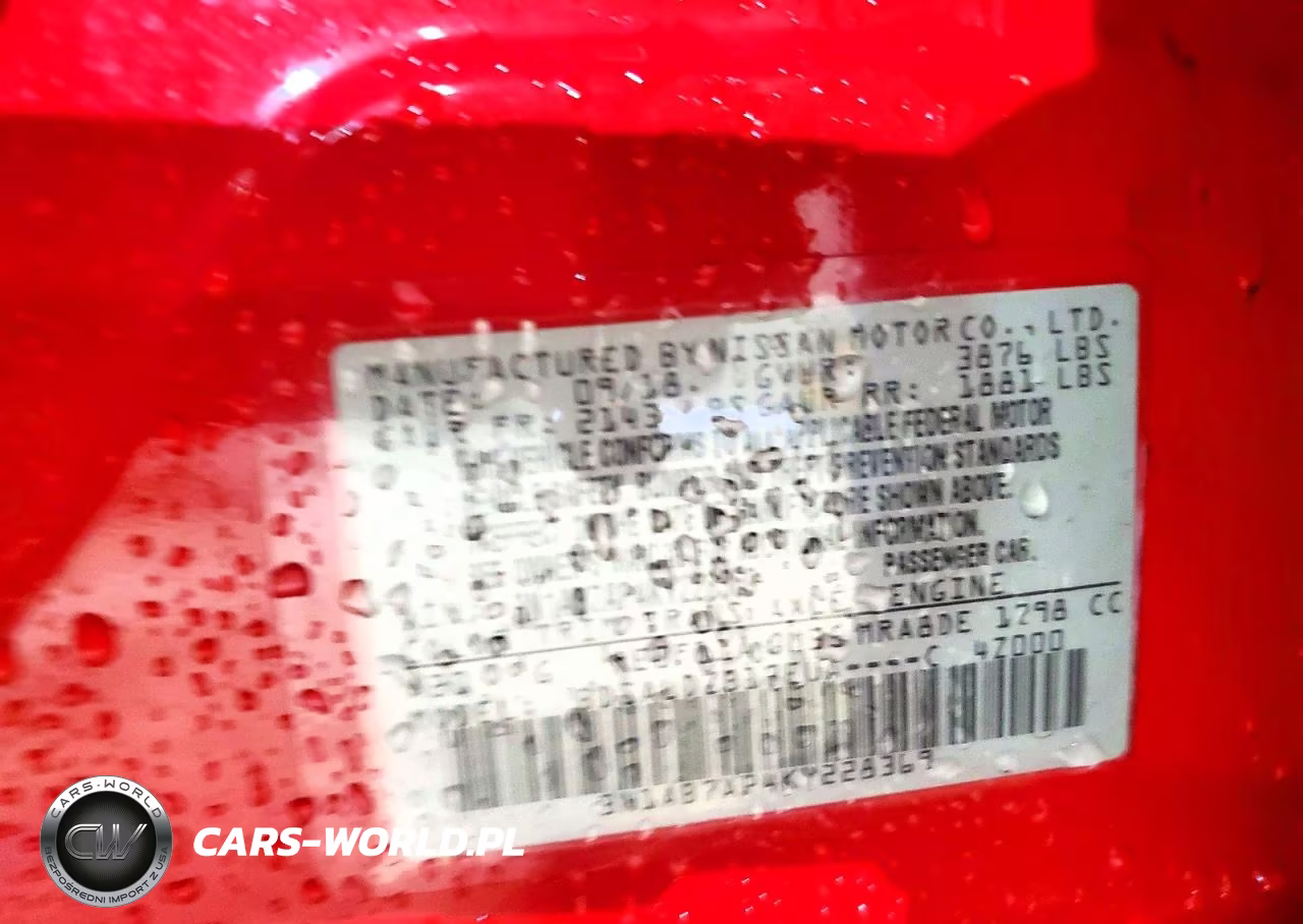 2019 Nissan Sentra Sv VIN:3N1AB7AP4KY228369 - 12