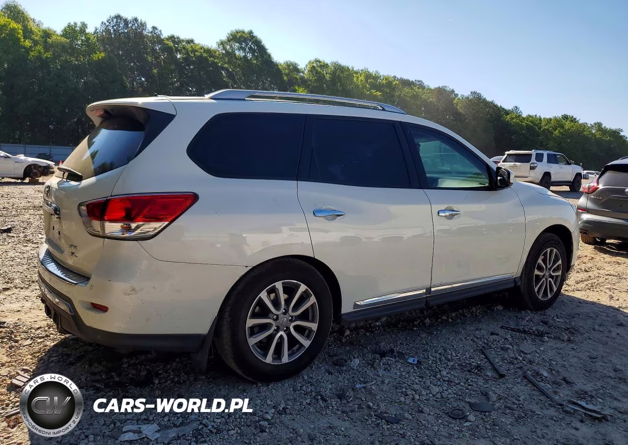 2014 Nissan Pathfinder Sl VIN:5N1AR2MM2EC723742 - 3