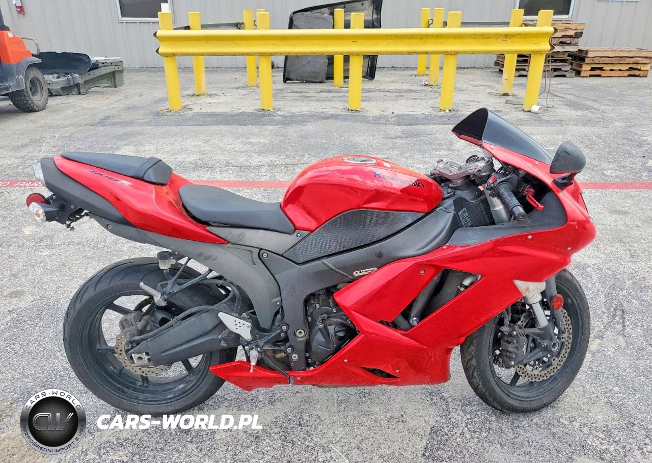 2007 Kawasaki Zx600 P