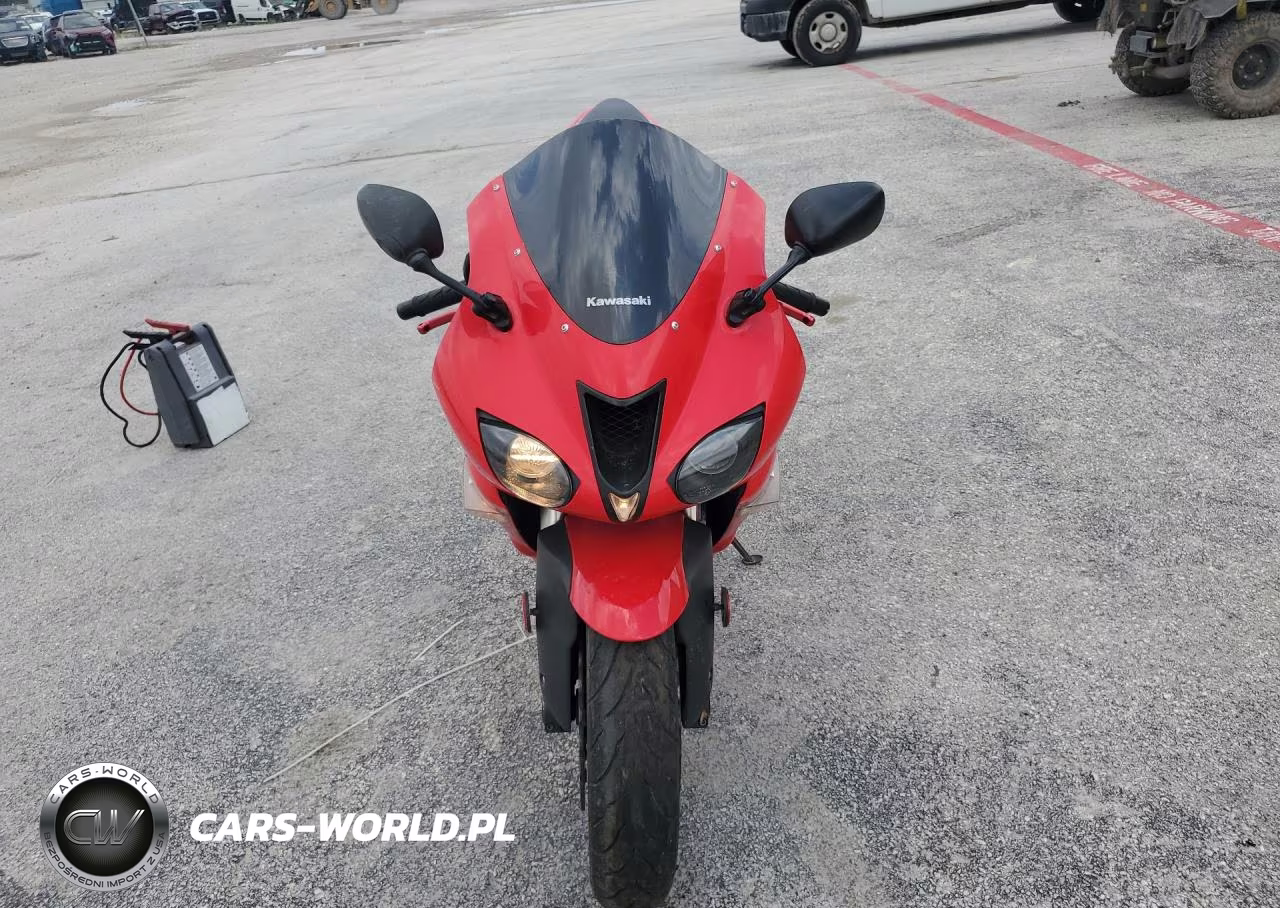 2007 Kawasaki Zx600 P VIN:JKAZX4P157A000972 - 2