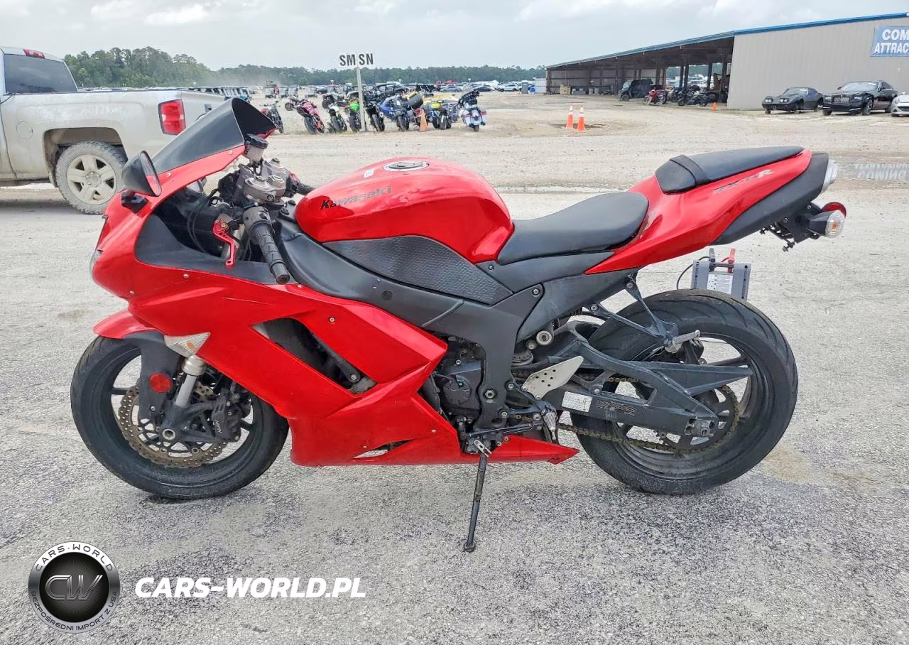 2007 Kawasaki Zx600 P VIN:JKAZX4P157A000972 - 3