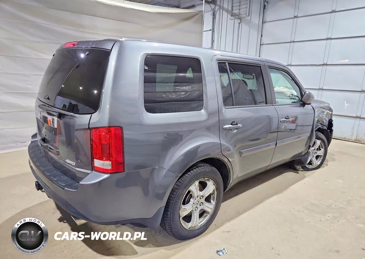 2012 Honda Pilot Exl VIN:5FNYF4H51CB063512 - 3