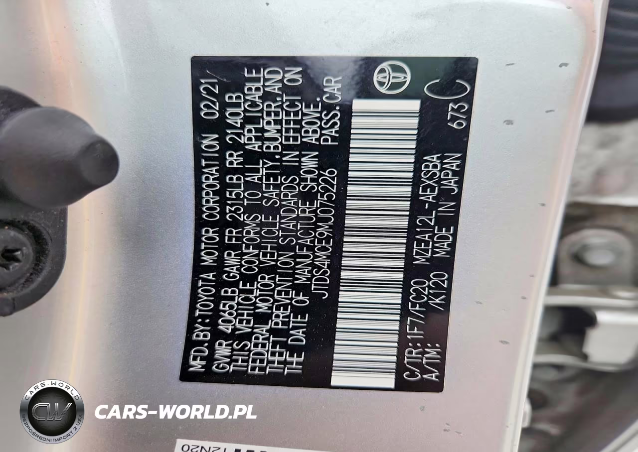2021 Toyota Corolla Se VIN:JTDS4MCE9MJ075226 - 12