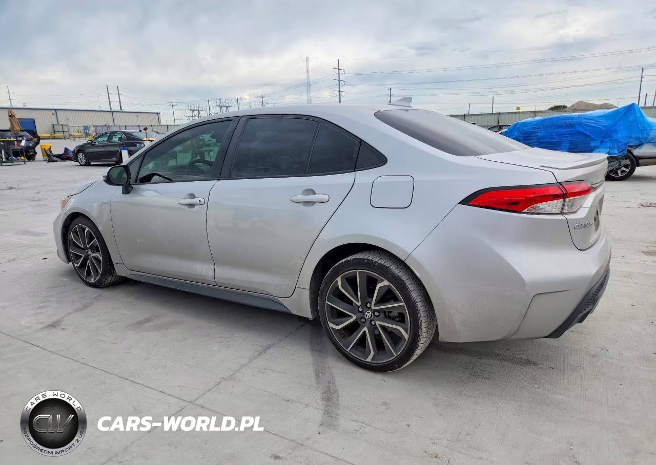 2021 Toyota Corolla Se VIN:JTDS4MCE9MJ075226 - 2