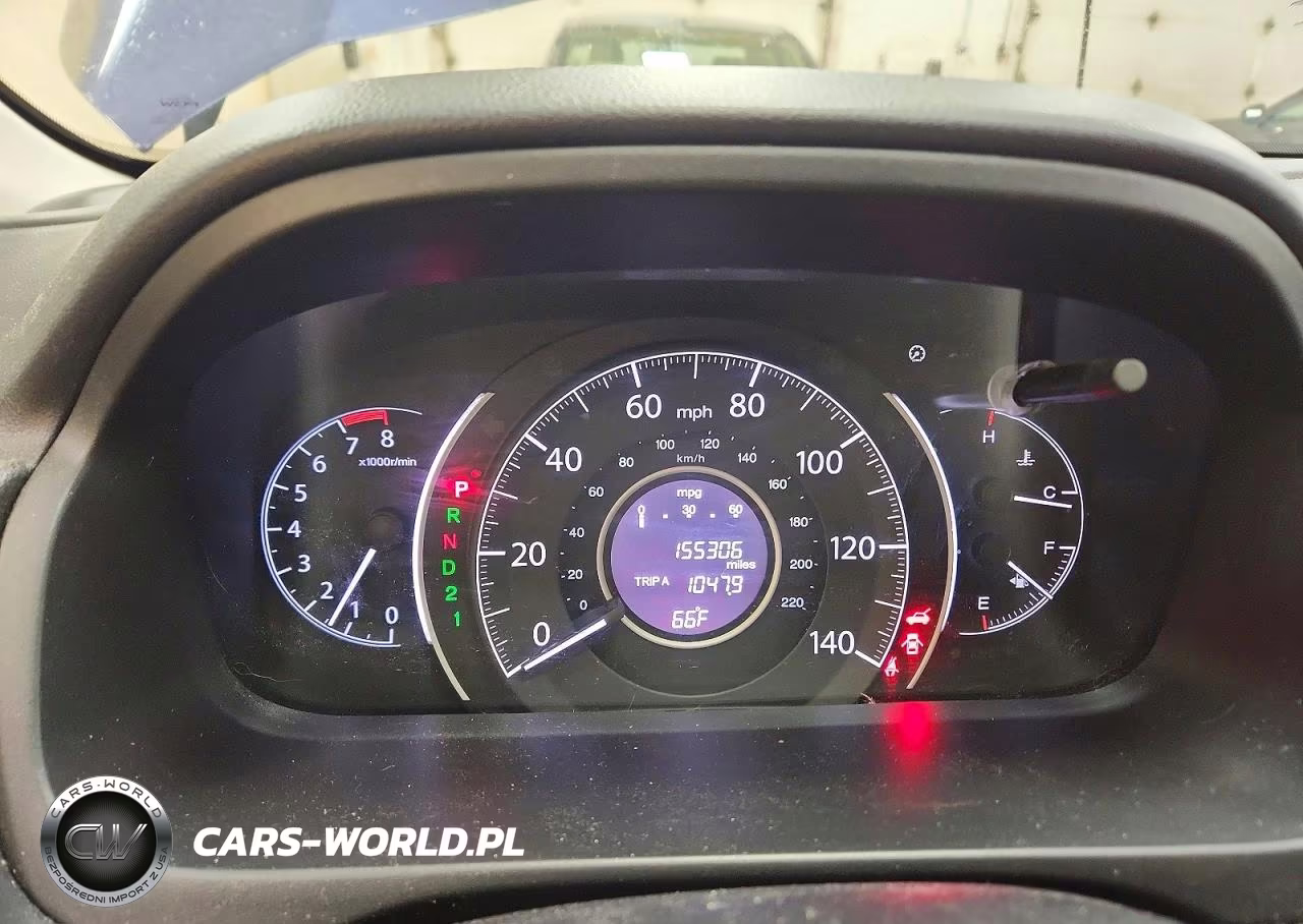 2012 Honda Cr-V Lx VIN:5J6RM4H33CL082529 - 9