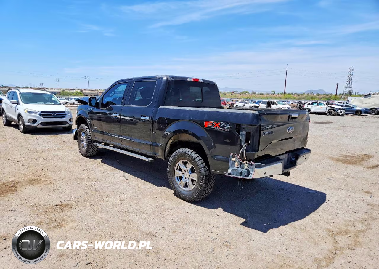 2015 Ford F150 Supercrew VIN:1FTEW1EGXFKD43590 - 2