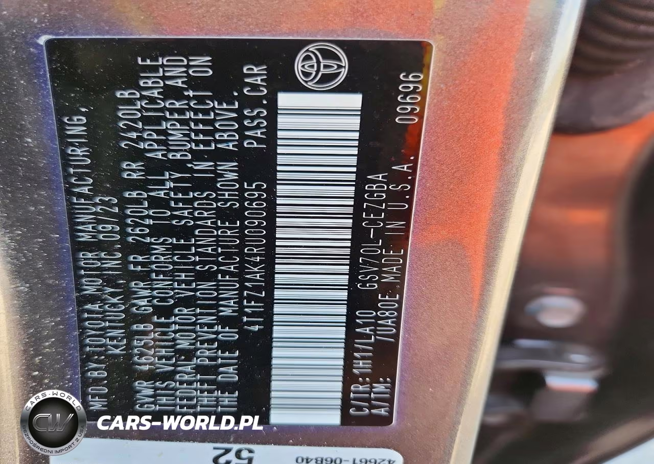 2024 Toyota Camry Xle VIN:4T1FZ1AK4RU090695 - 12