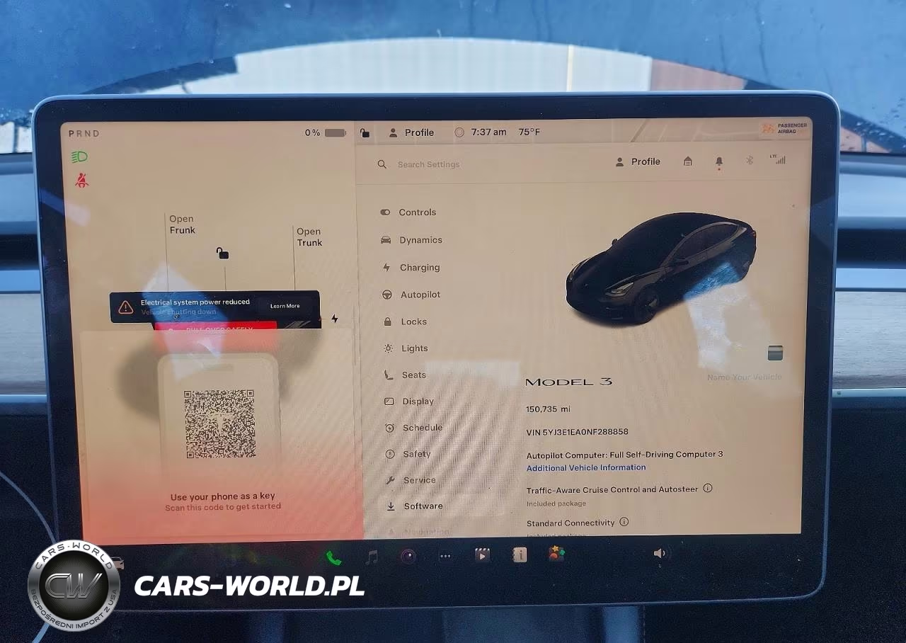 2022 Tesla Model 3 VIN:5YJ3E1EA0NF288858 - 9