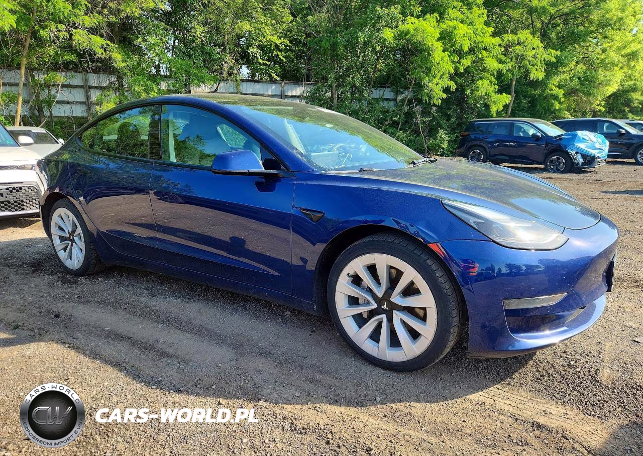 2022 Tesla Model 3 VIN:5YJ3E1EA5NF372593 - 4