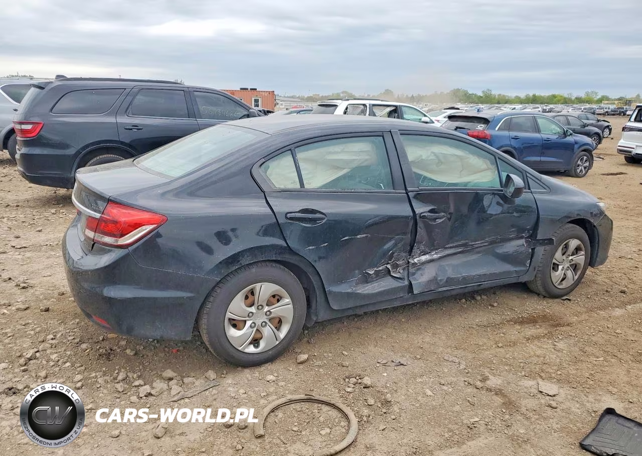 2015 Honda Civic Lx VIN:19XFB2F53FE087881 - 3