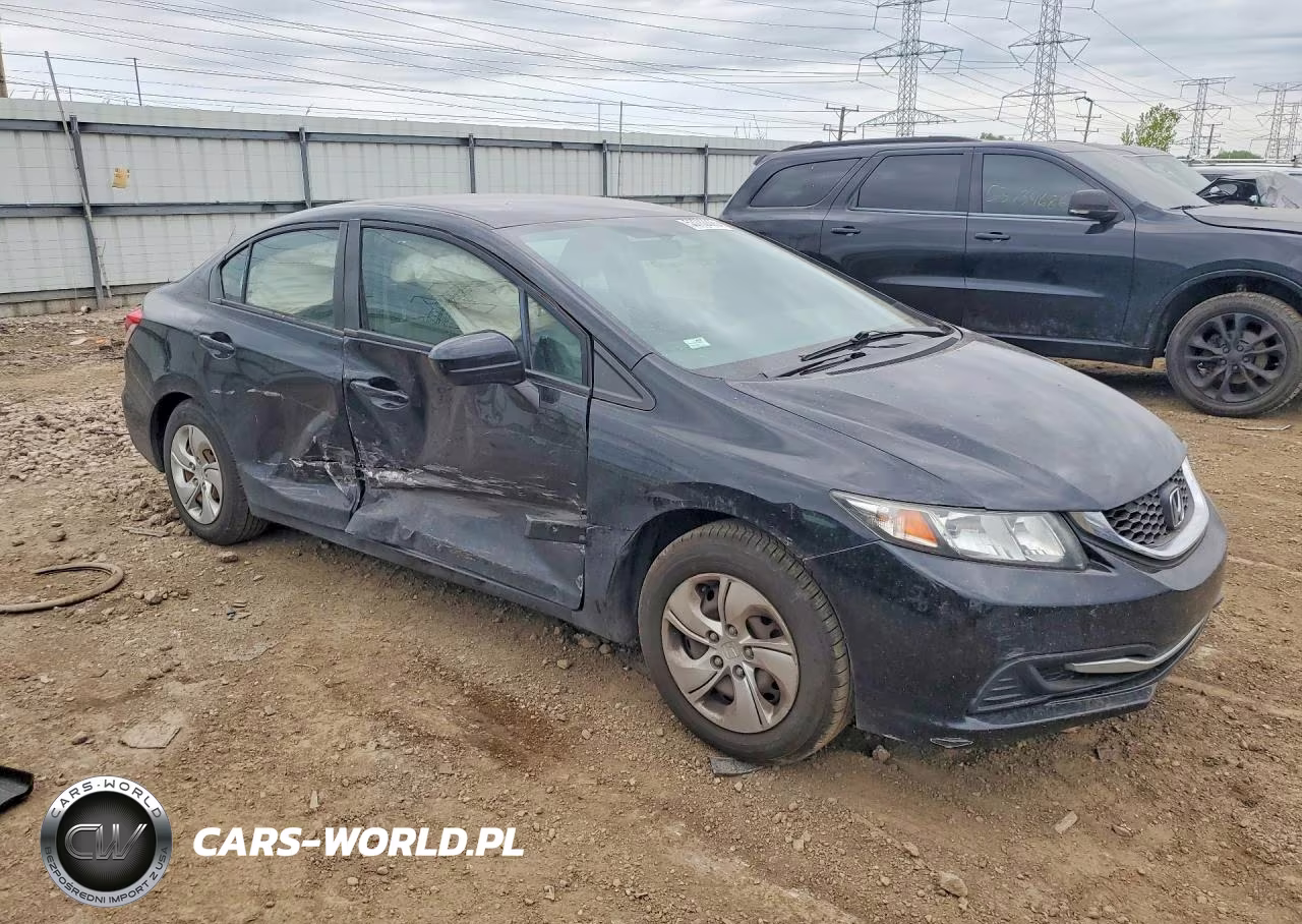 2015 Honda Civic Lx VIN:19XFB2F53FE087881 - 4