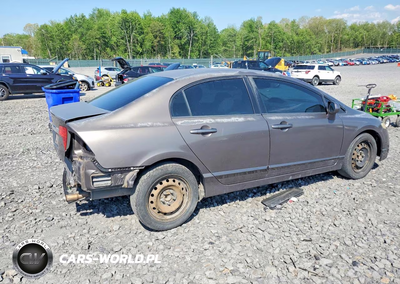 2010 Honda Civic Lx VIN:2HGFA1F51AH567476 - 3