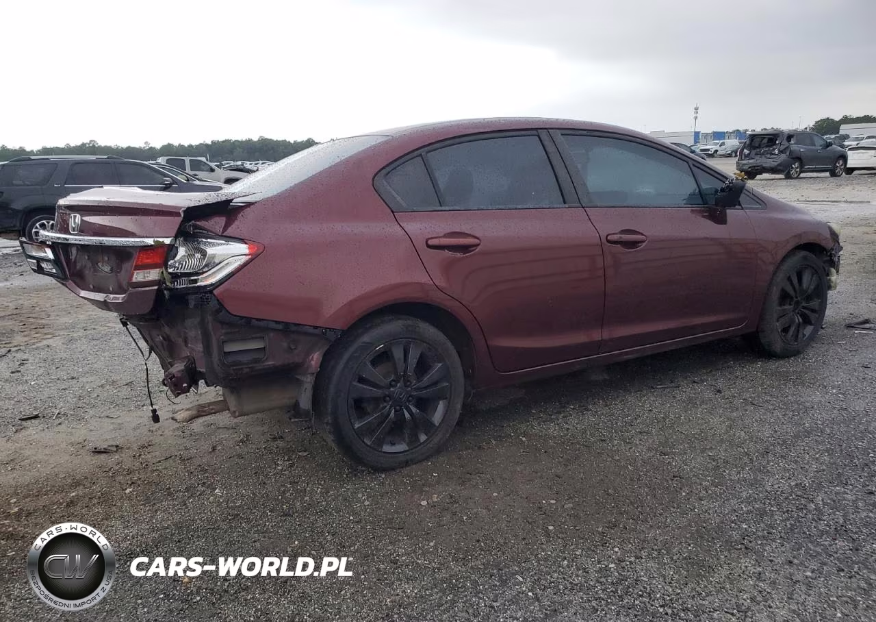 2014 Honda Civic Exl VIN:2HGFB2F94EH505355 - 3