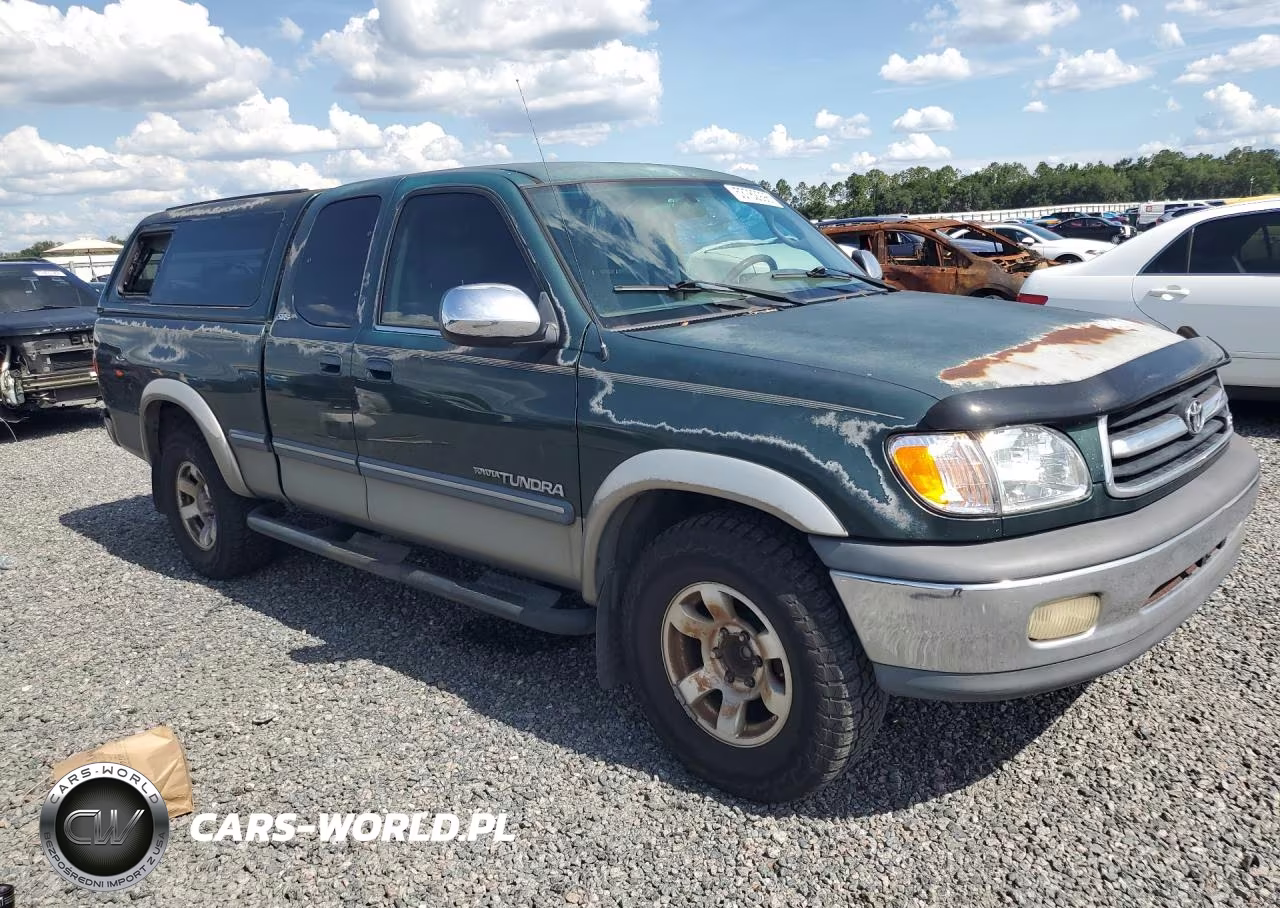 2000 Toyota Tundra Sr5 VIN:5TBRT3416YS050356 - 4