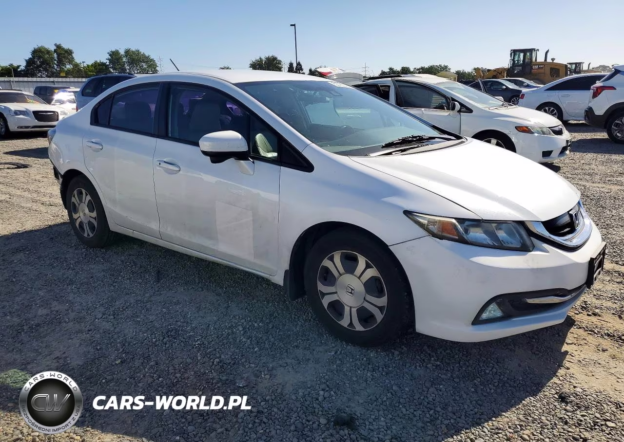 2014 Honda Civic Hybrid L VIN:19XFB4F3XEE201724 - 4