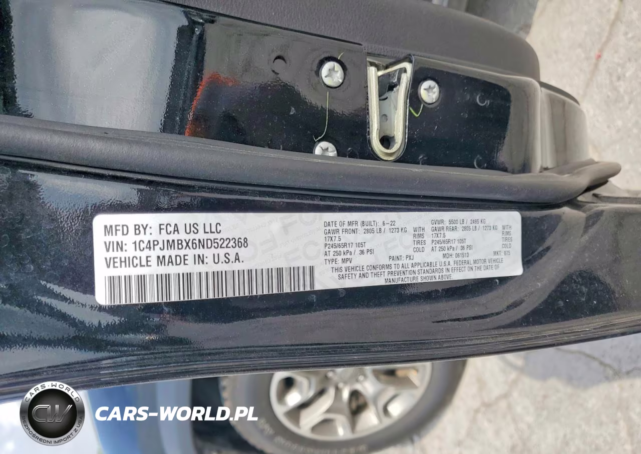 2022 Jeep Cherokee Trailhawk VIN:1C4PJMBX6ND522368 - 13