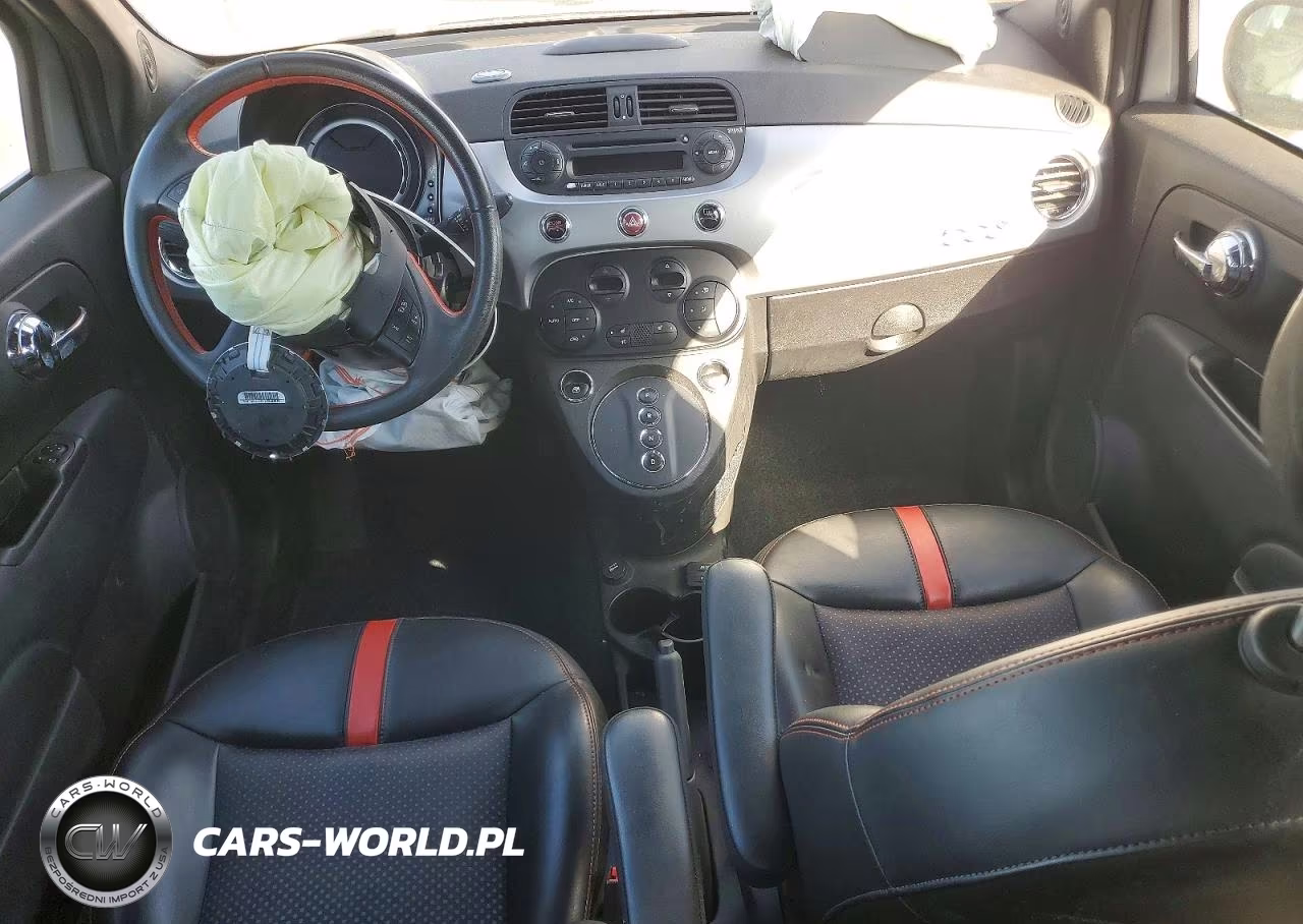 2015 Fiat 500 Electric VIN:3C3CFFGE7FT623440 - 8