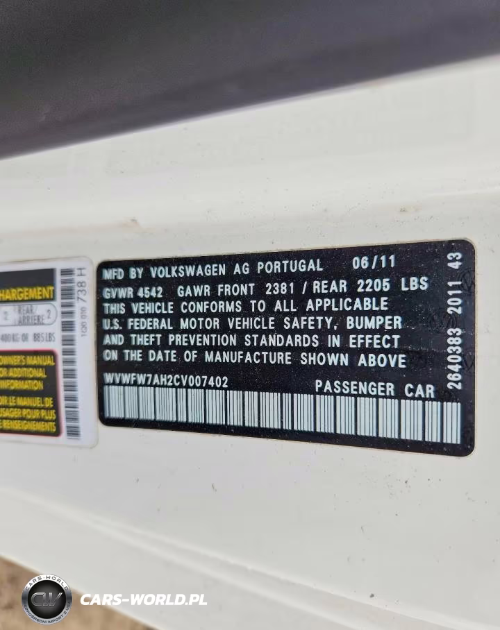 2012 Volkswagen Eos Lux VIN:WVWFW7AH2CV007402 - 13