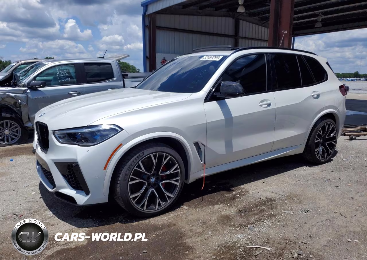 2022 BMW X5 M VIN:5YMJU0C05N9L41344 - 1