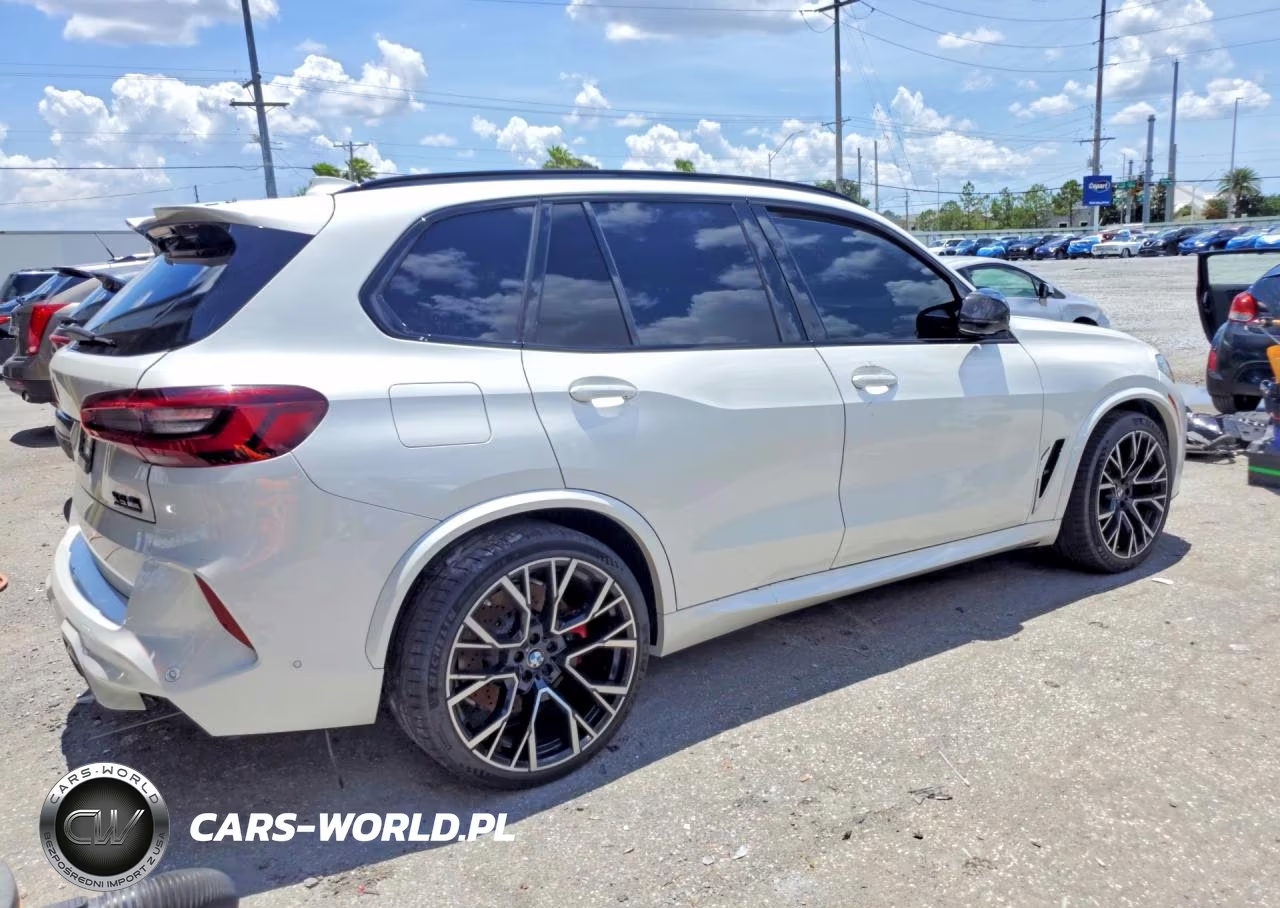 2022 BMW X5 M VIN:5YMJU0C05N9L41344 - 3
