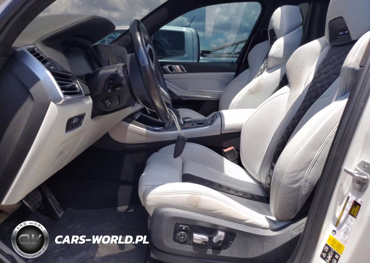 2022 BMW X5 M VIN:5YMJU0C05N9L41344 - 7