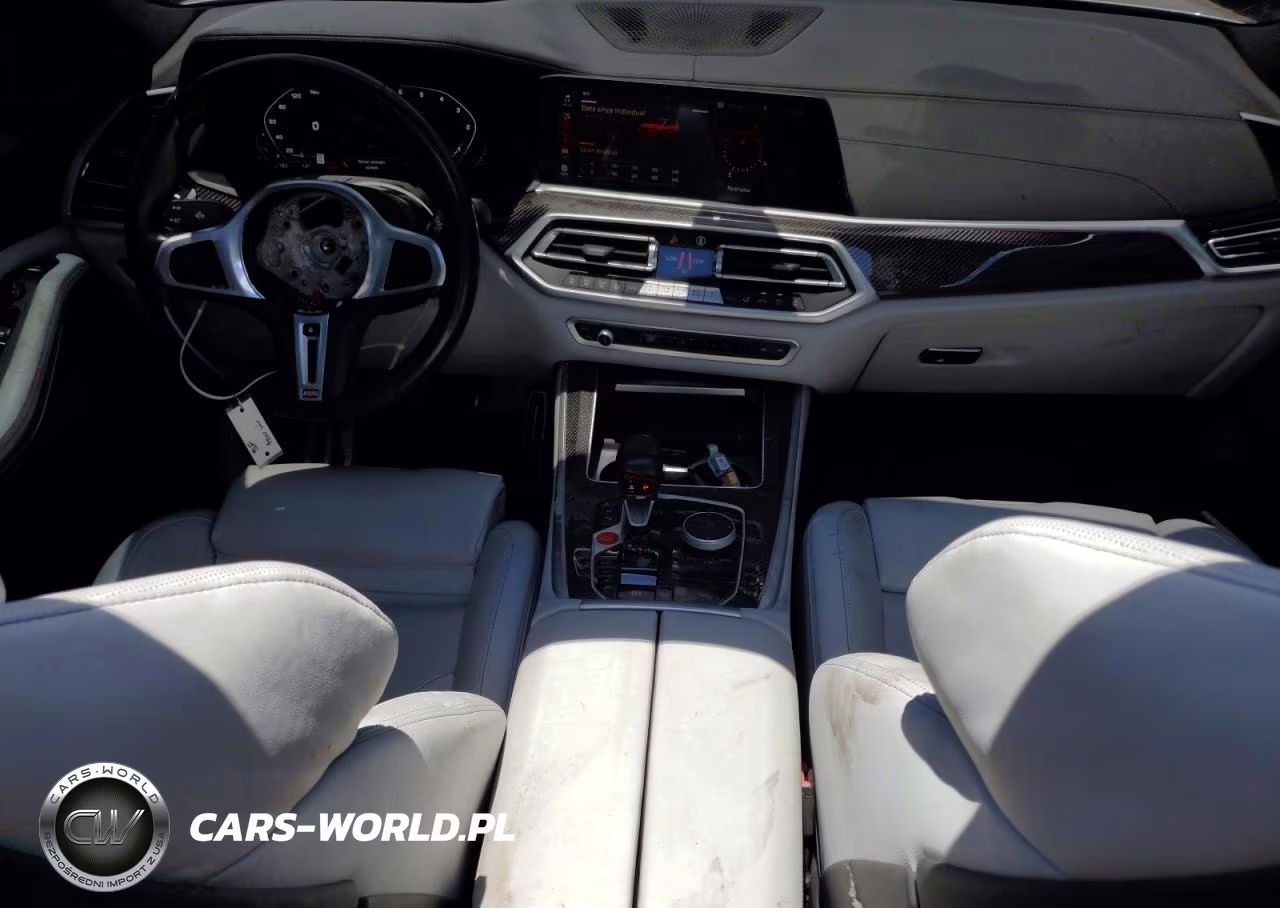 2022 BMW X5 M VIN:5YMJU0C05N9L41344 - 8