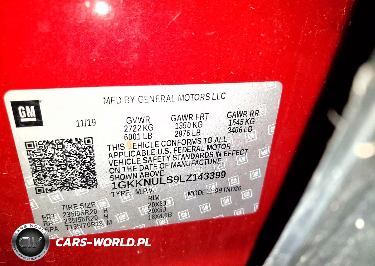 2020 GMC Acadia Slt VIN:1GKKNULS9LZ143399 - 13