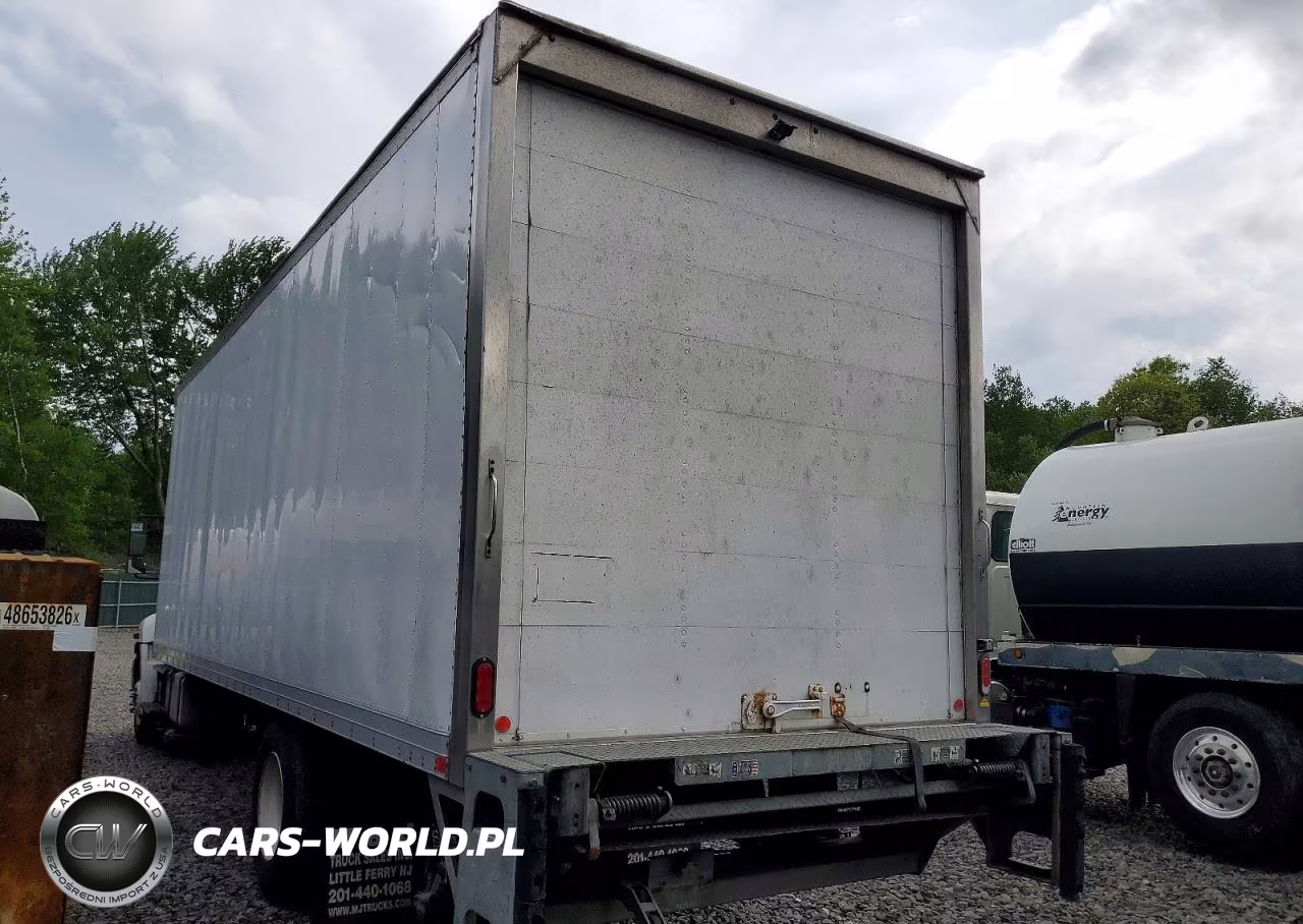 2018 Hino 268 Box Truck VIN:5PVNJ8JV0J4S67046 - 3