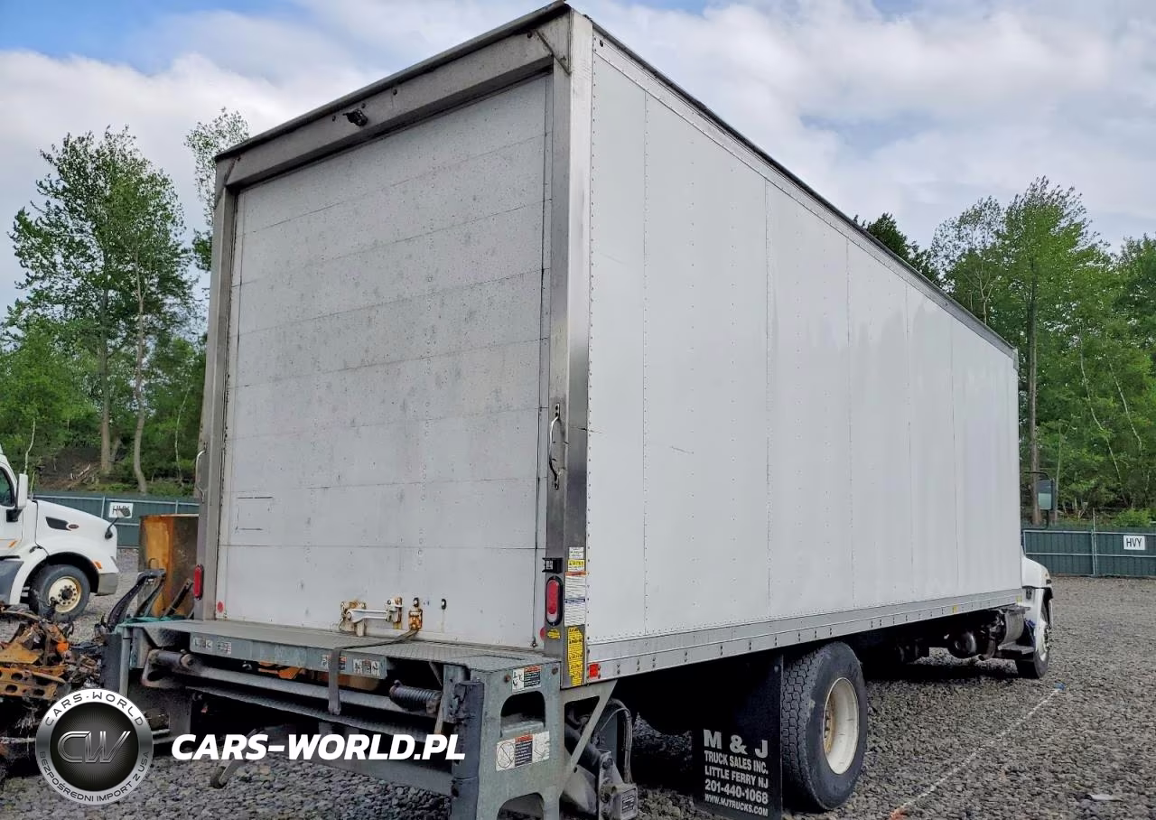 2018 Hino 268 Box Truck VIN:5PVNJ8JV0J4S67046 - 4