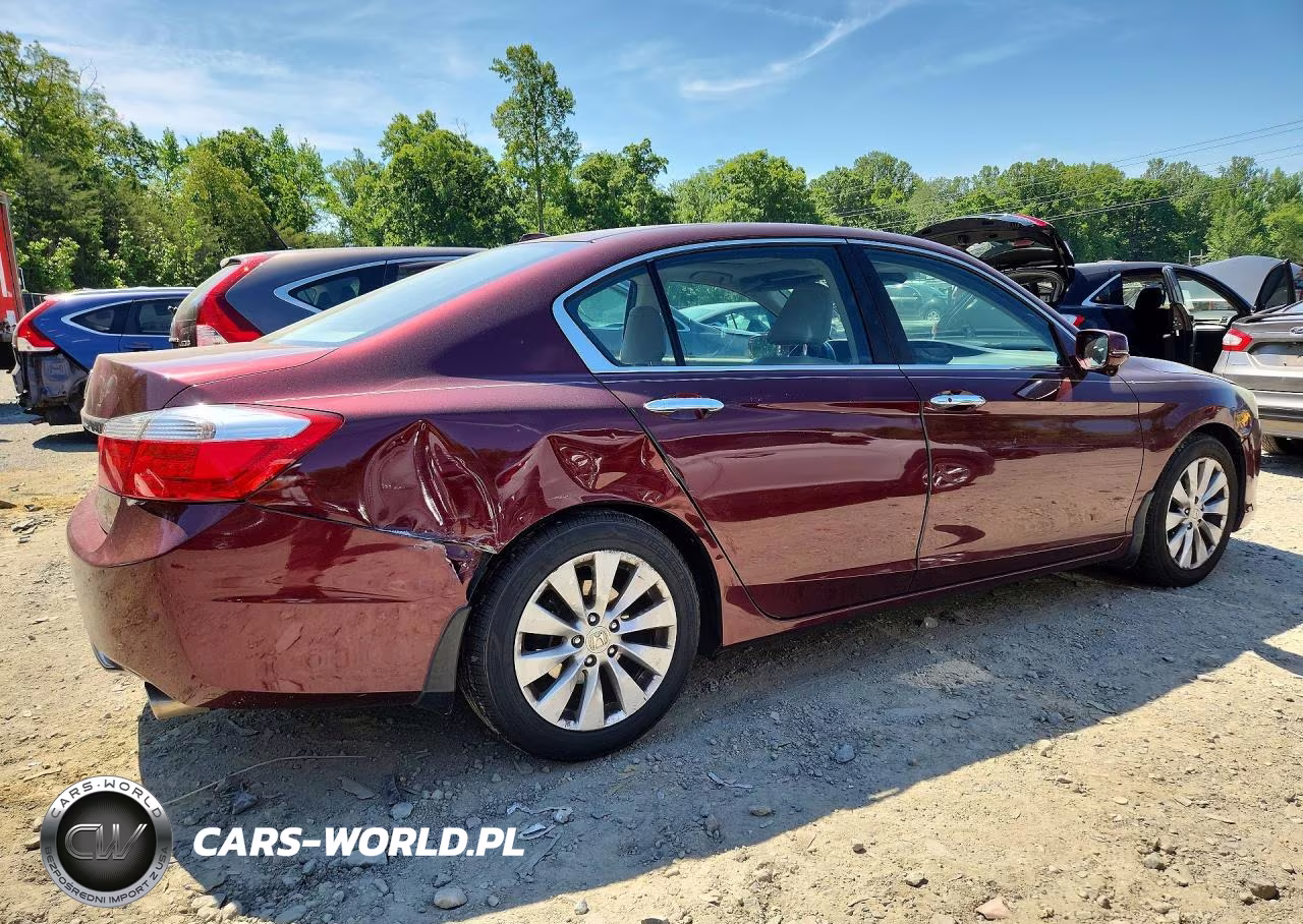 2013 Honda Accord Exl VIN:1HGCR2F89DA009907 - 3