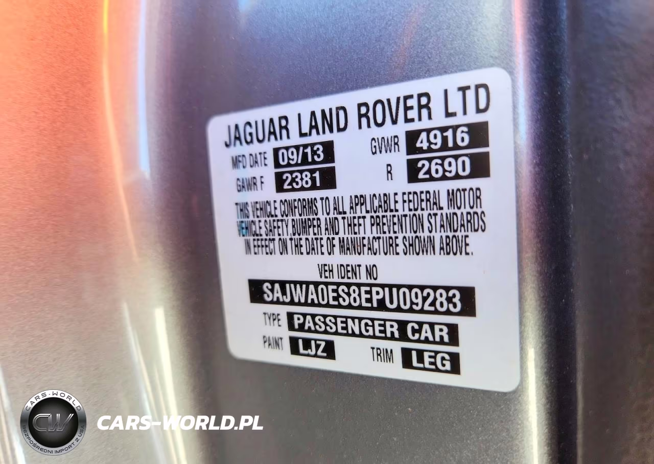 2014 Jaguar Xf VIN:SAJWA0ES8EPU09283 - 12