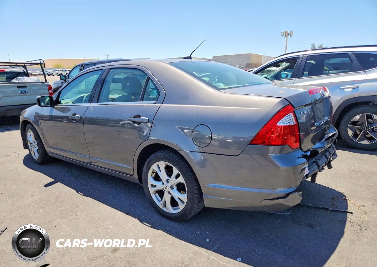 2012 Ford Fusion Se VIN:3FAHP0HA3CR212185 - 2