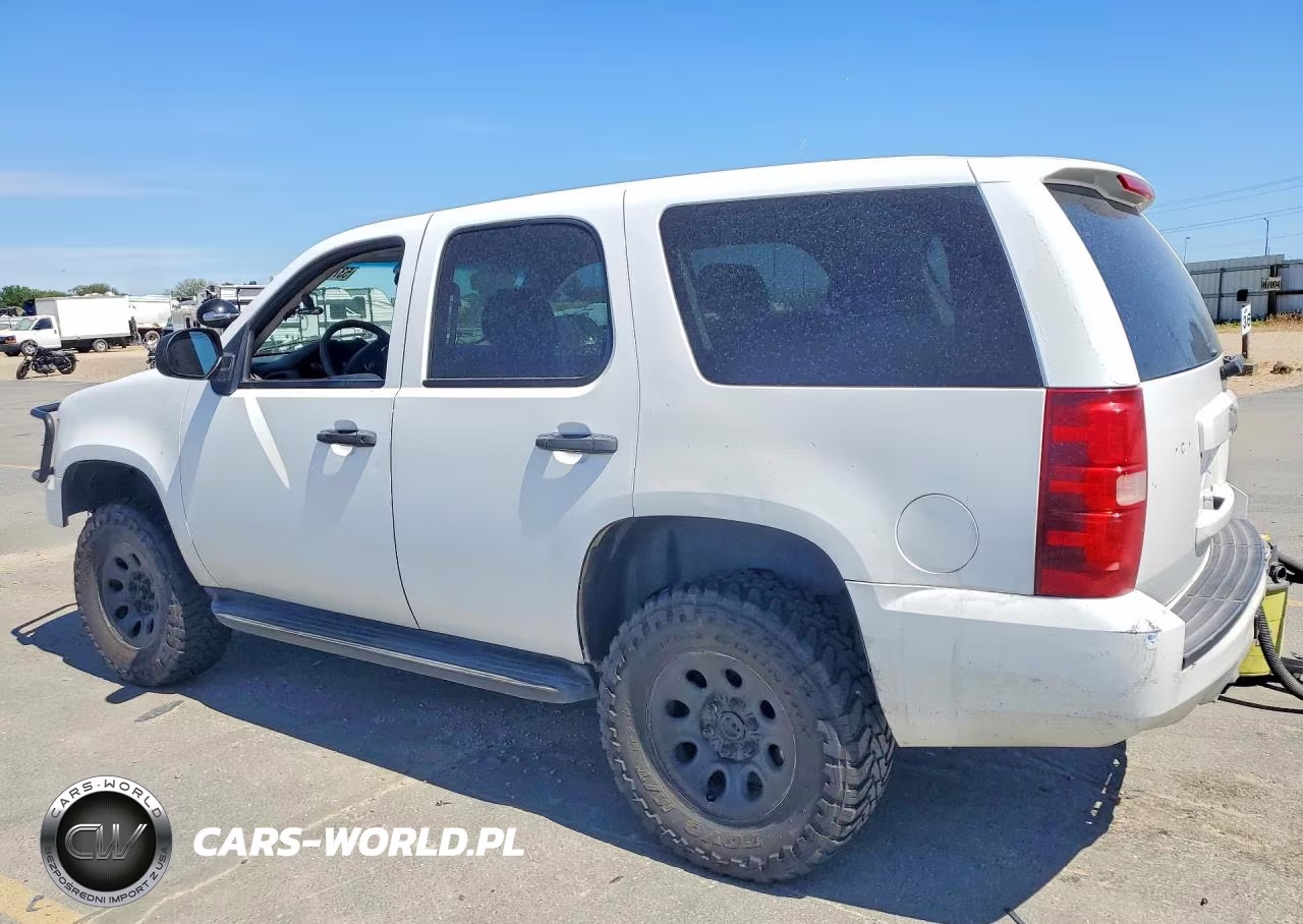 2008 Chevrolet Tahoe K1500 Police VIN:1GNFK03058R231233 - 2