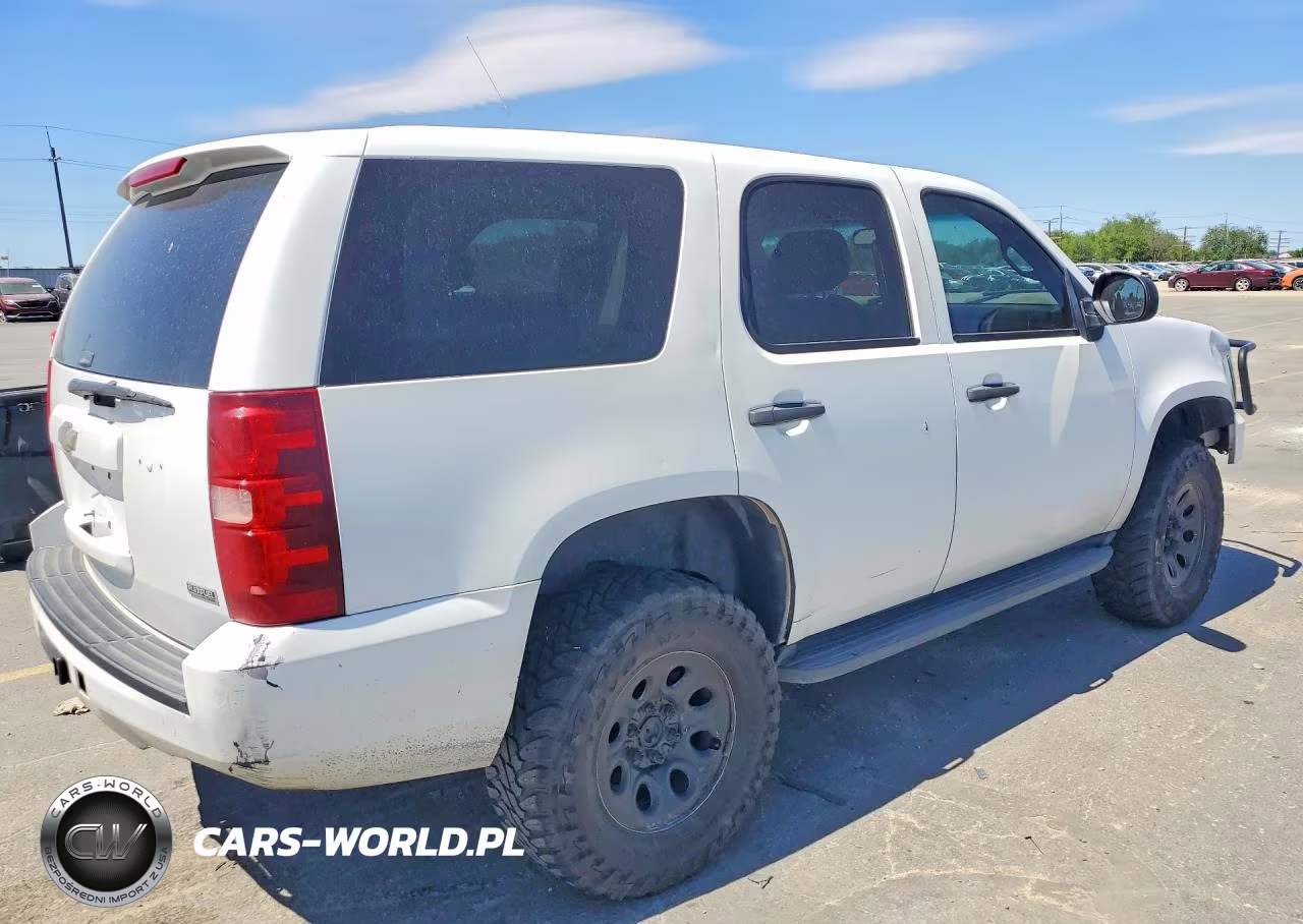 2008 Chevrolet Tahoe K1500 Police VIN:1GNFK03058R231233 - 3