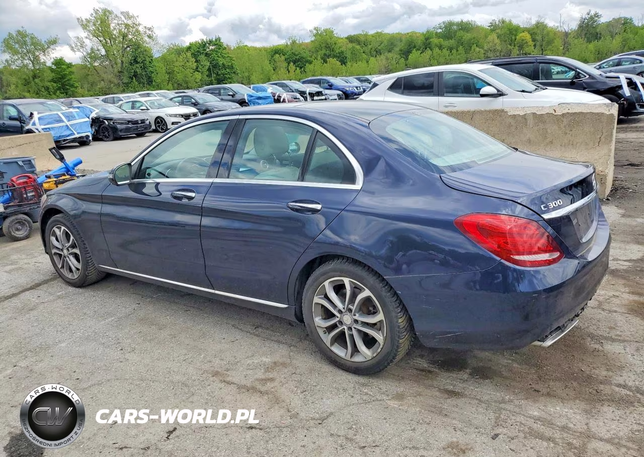 2017 Mercedes-Benz C 300 4Matic VIN:55SWF4KB1HU196296 - 2