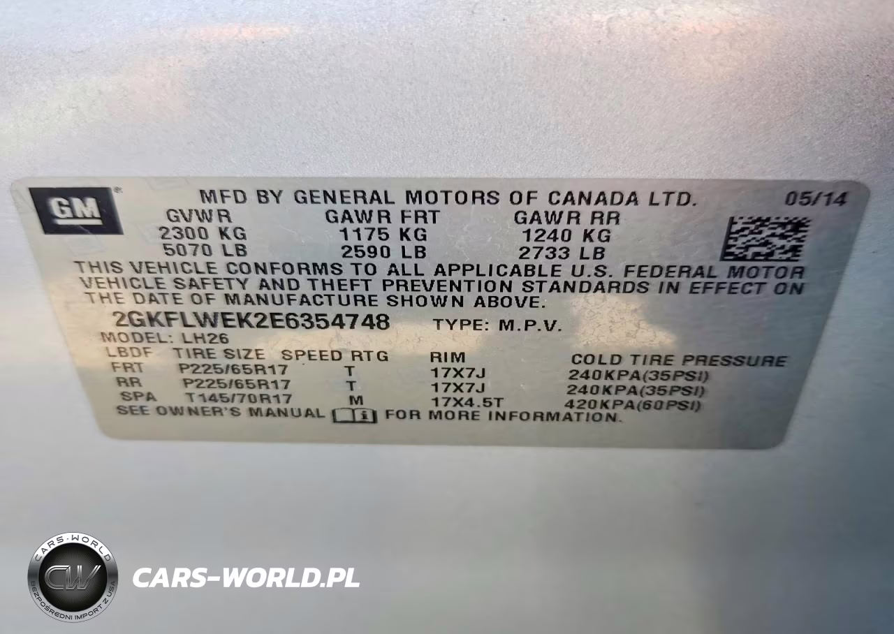 2014 GMC Terrain Sle VIN:2GKFLWEK2E6354748 - 13