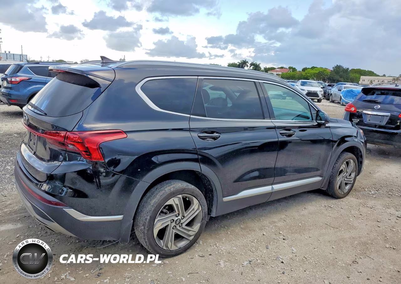 2022 Hyundai Santa Fe Sel VIN:5NMS24AJ9NH388970 - 3