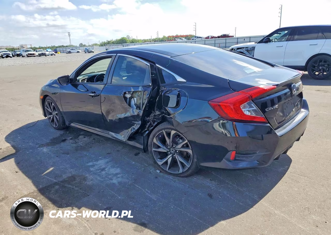 2020 Honda Civic Sport VIN:2HGFC2F81LH508800 - 2