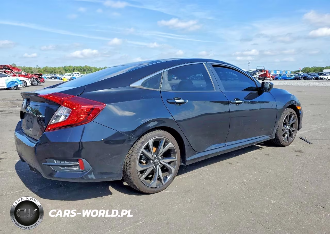 2020 Honda Civic Sport VIN:2HGFC2F81LH508800 - 3