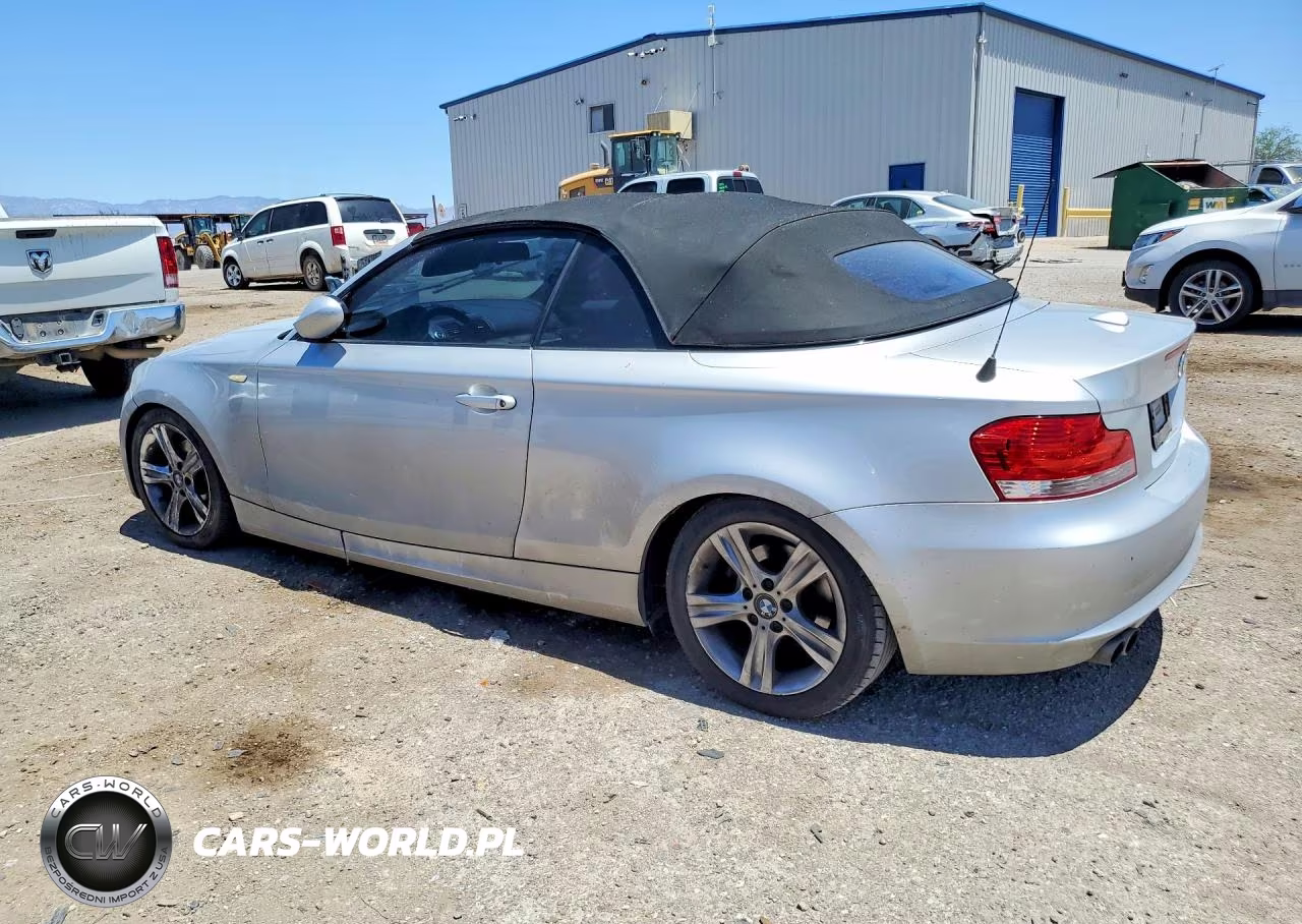 2008 BMW 128 I VIN:WBAUL73568VE89558 - 2