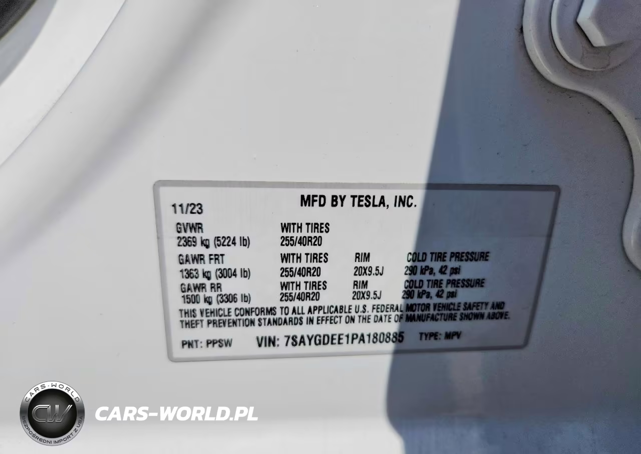 2023 Tesla Model Y VIN:7SAYGDEE1PA180885 - 12