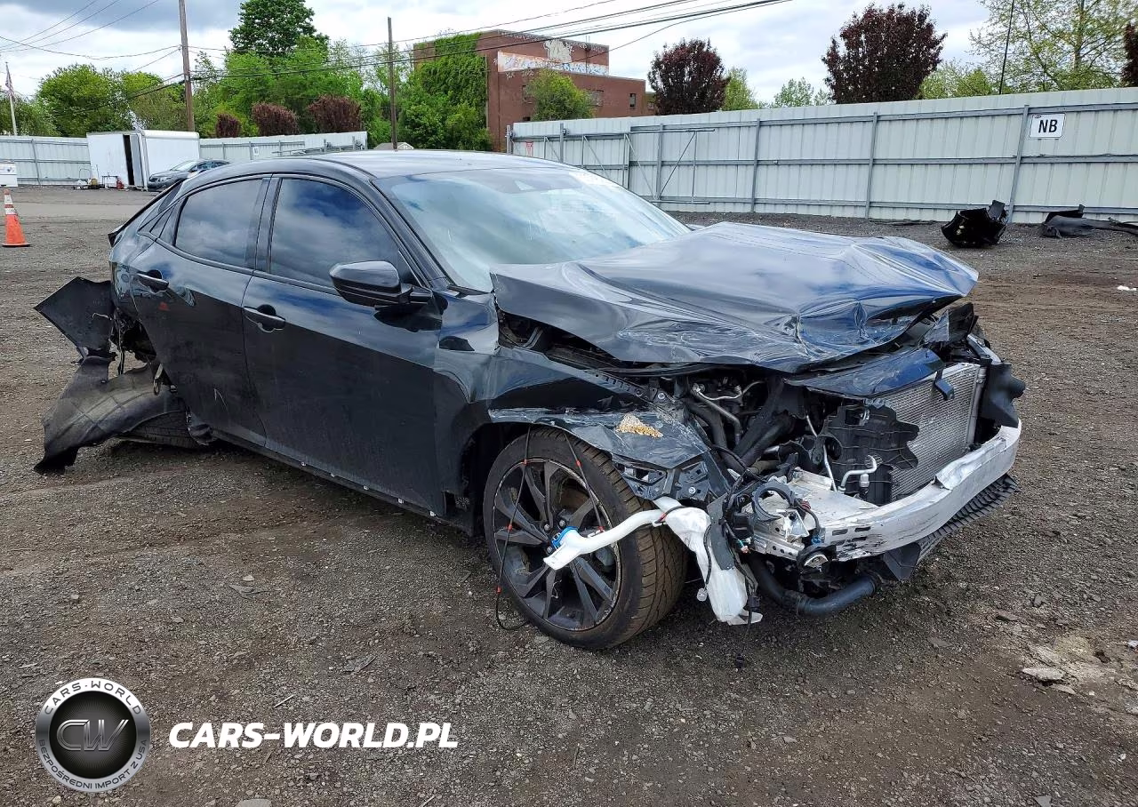 2019 Honda Civic Sport VIN:SHHFK7H44KU418438 - 4