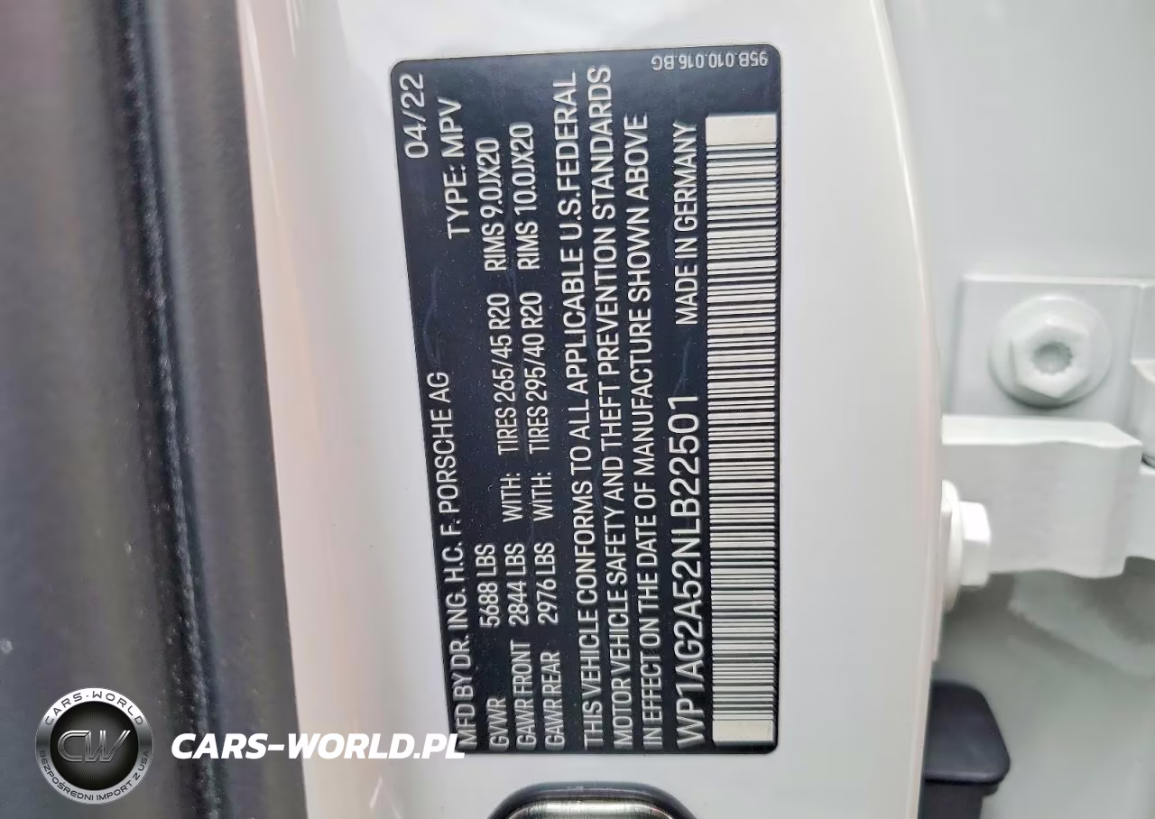 2022 Porsche Macan S VIN:WP1AG2A52NLB22501 - 13