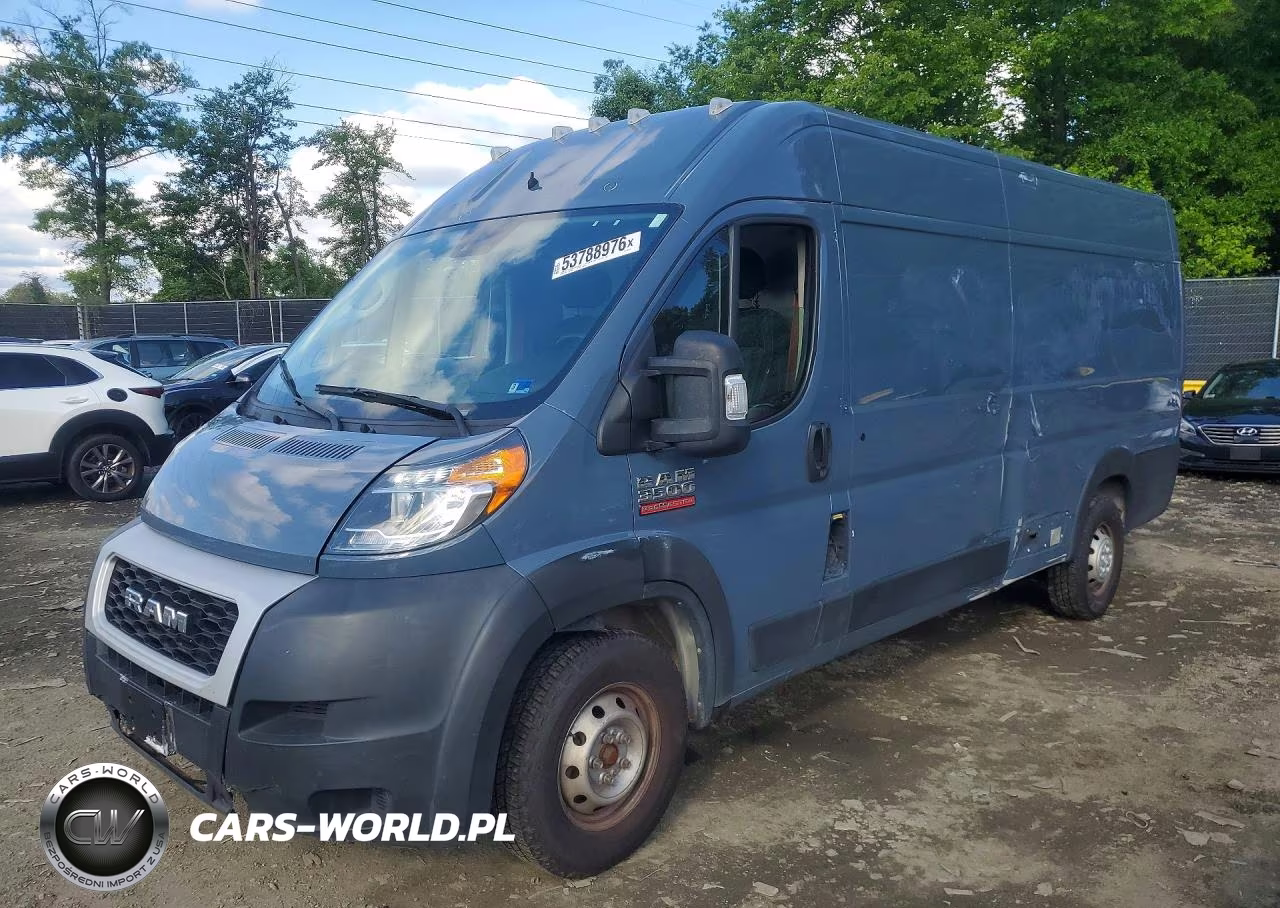 2021 Ram Promaster 3500 Delivery Van VIN:3C6MRVJG9ME563021 - 1