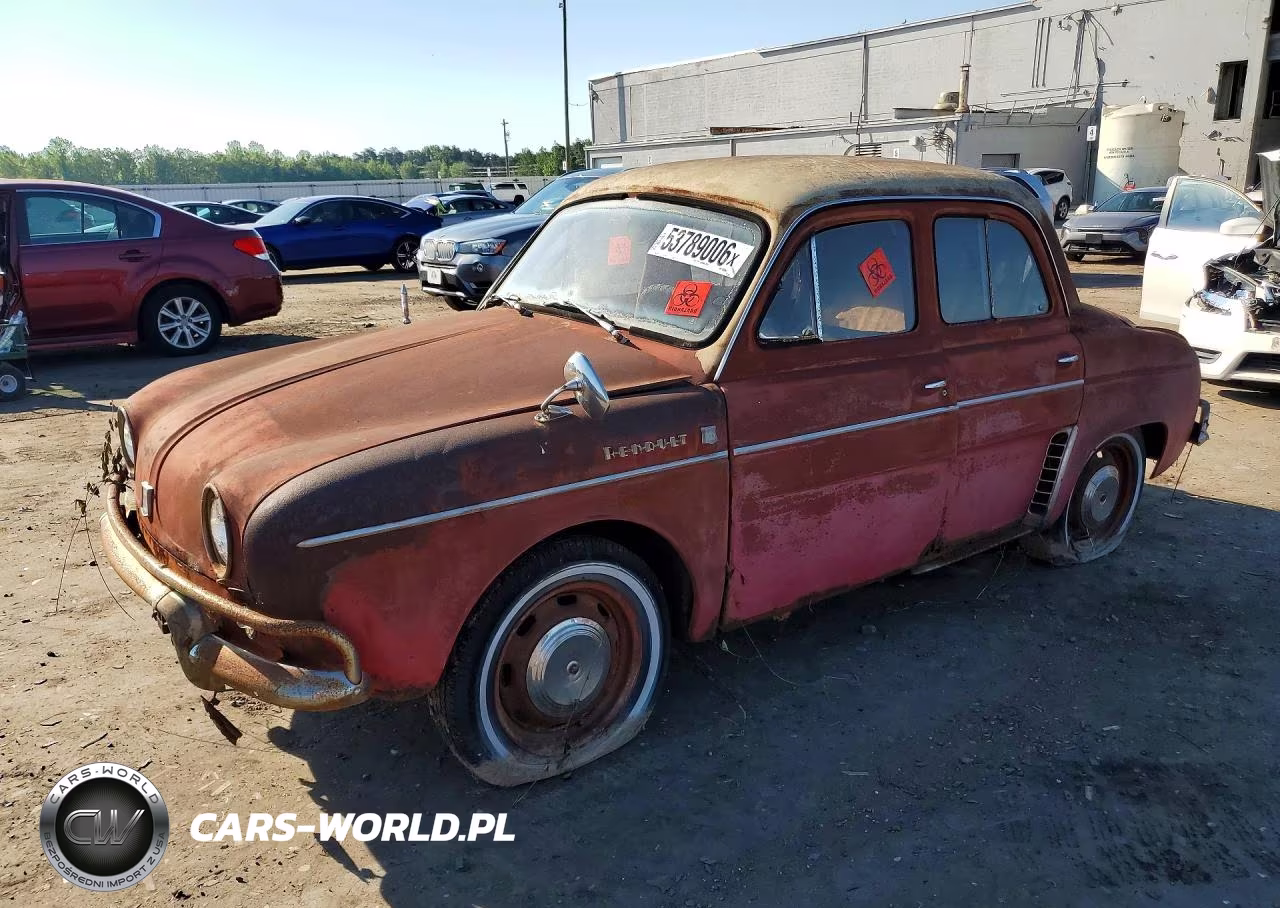 1962 Renault All Models