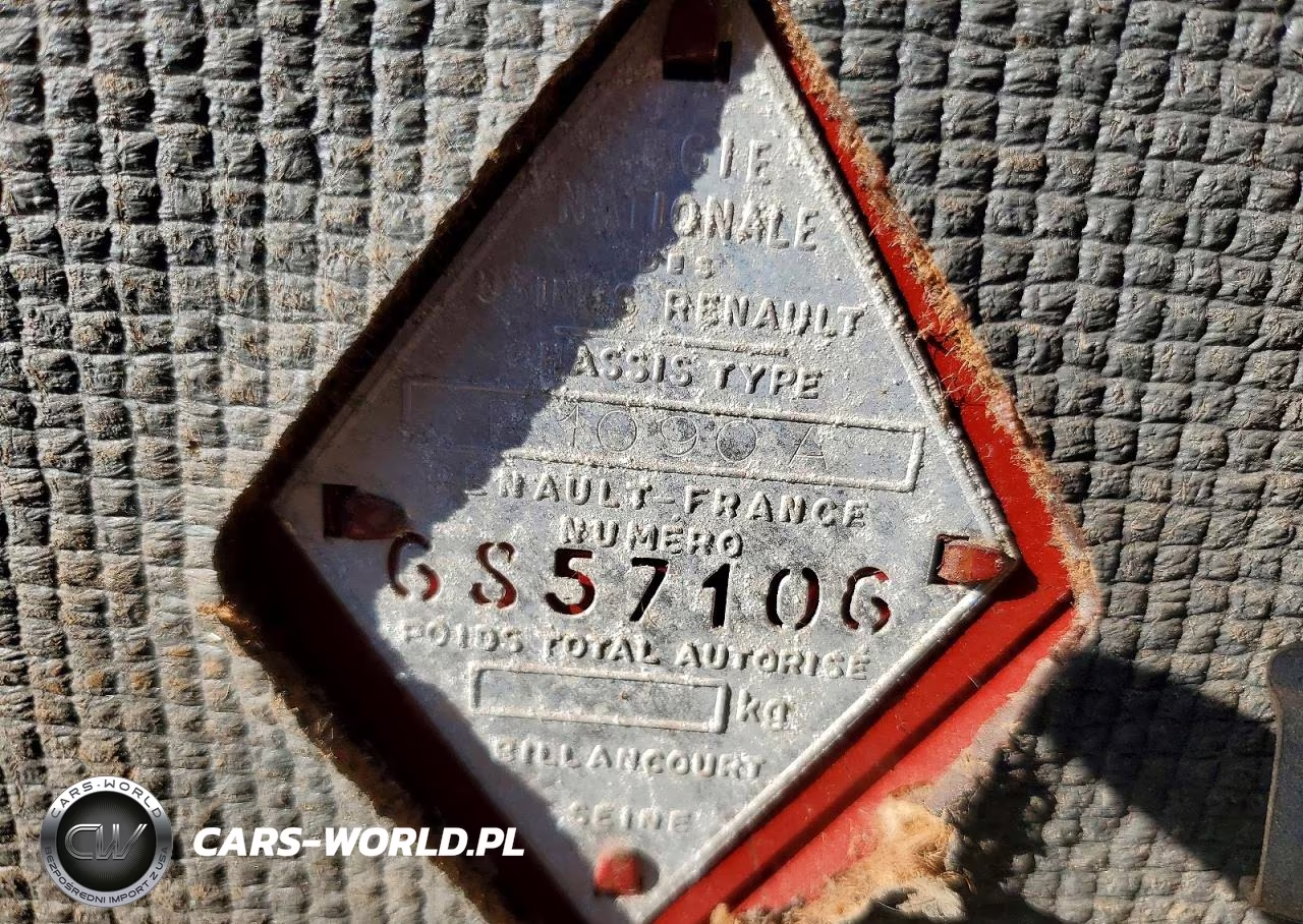 1962 Renault All Models VIN:6857106 - 12