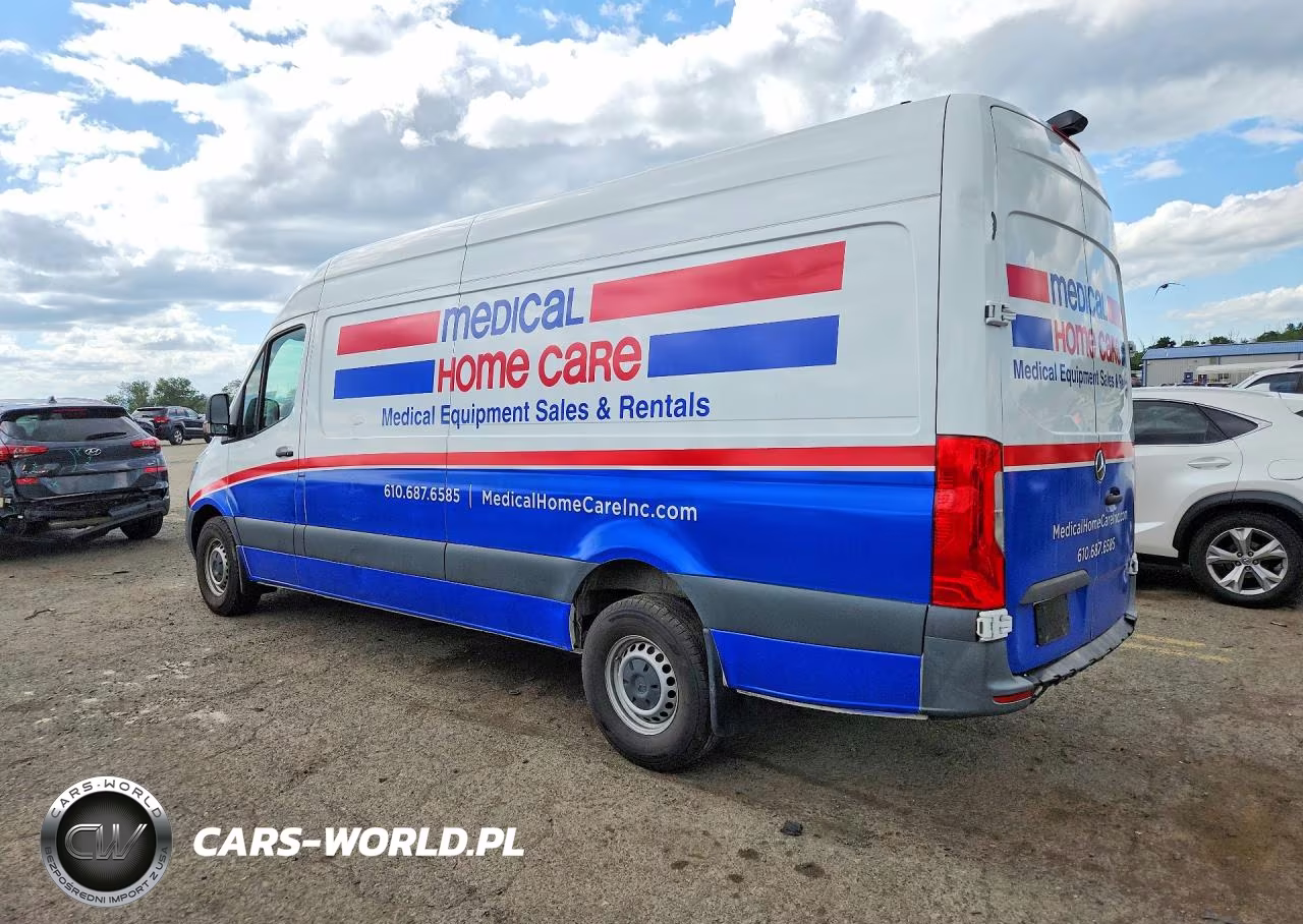 2023 Mercedes Benz Sprinter 2500 Delivery Van VIN:W1Y40CHY8PT131355 - 2
