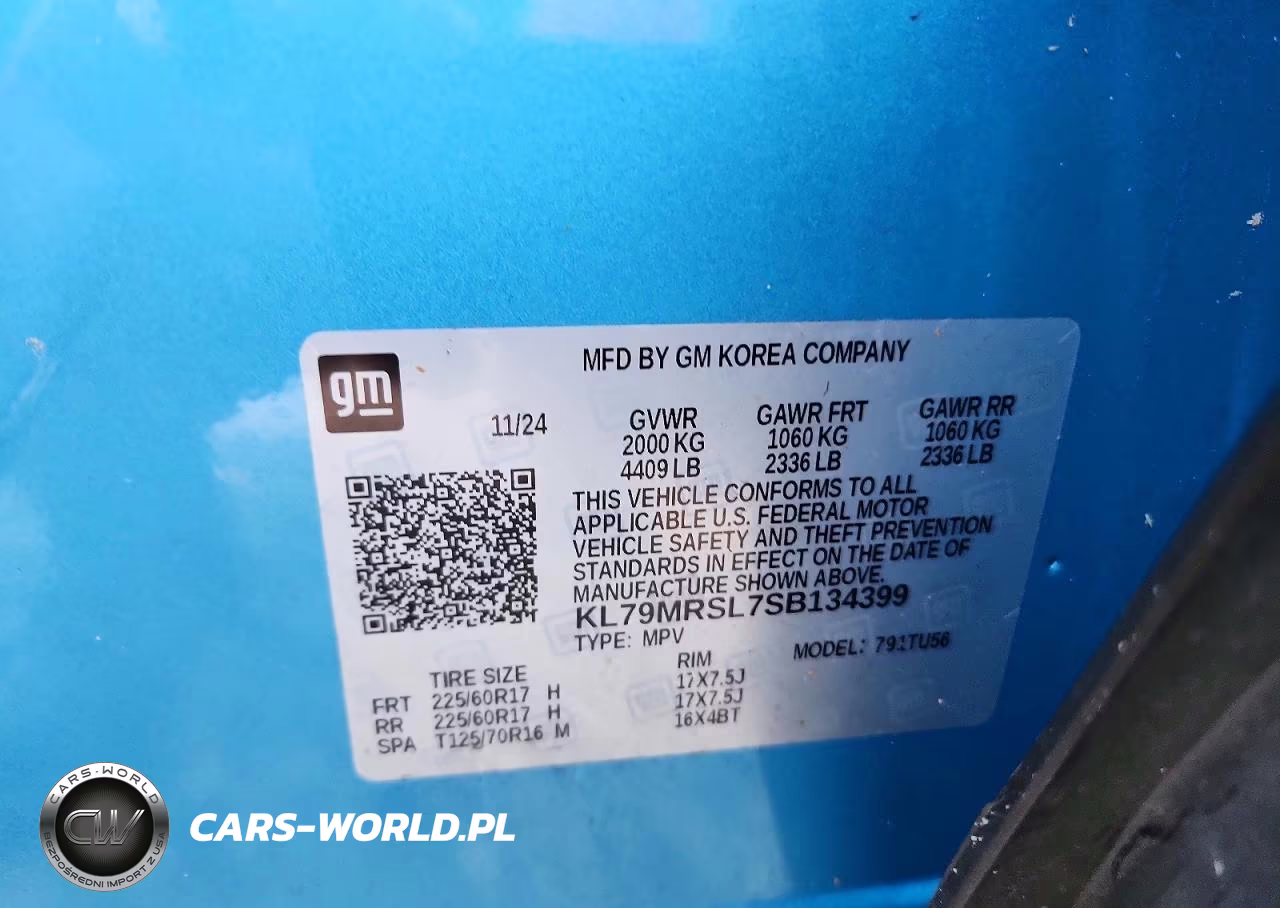 2025 Chevrolet Trailblazer Lt VIN:KL79MRSL7SB134399 - 13